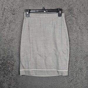 ESCADA Margaretha Ley Womens Micro Print Knee Length Pencil Skirt‎ Size 34